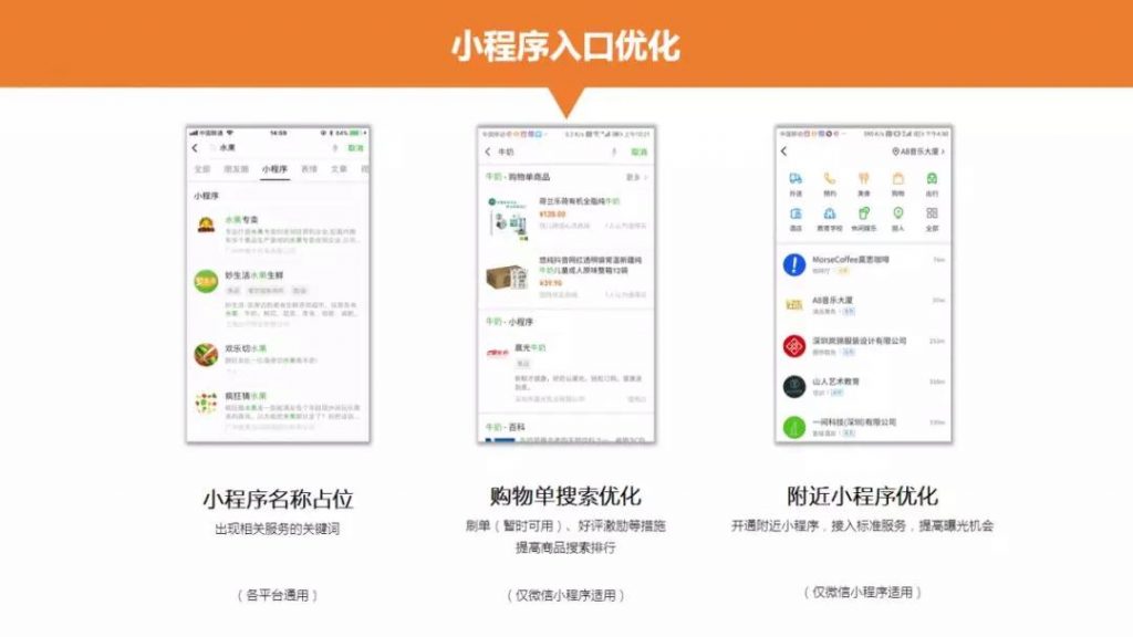 小程序入口優化
