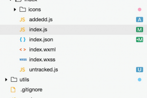 微信小程序開發工具代碼編輯