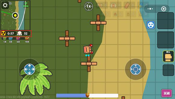 幾何大逃亡游戲小程序玩法