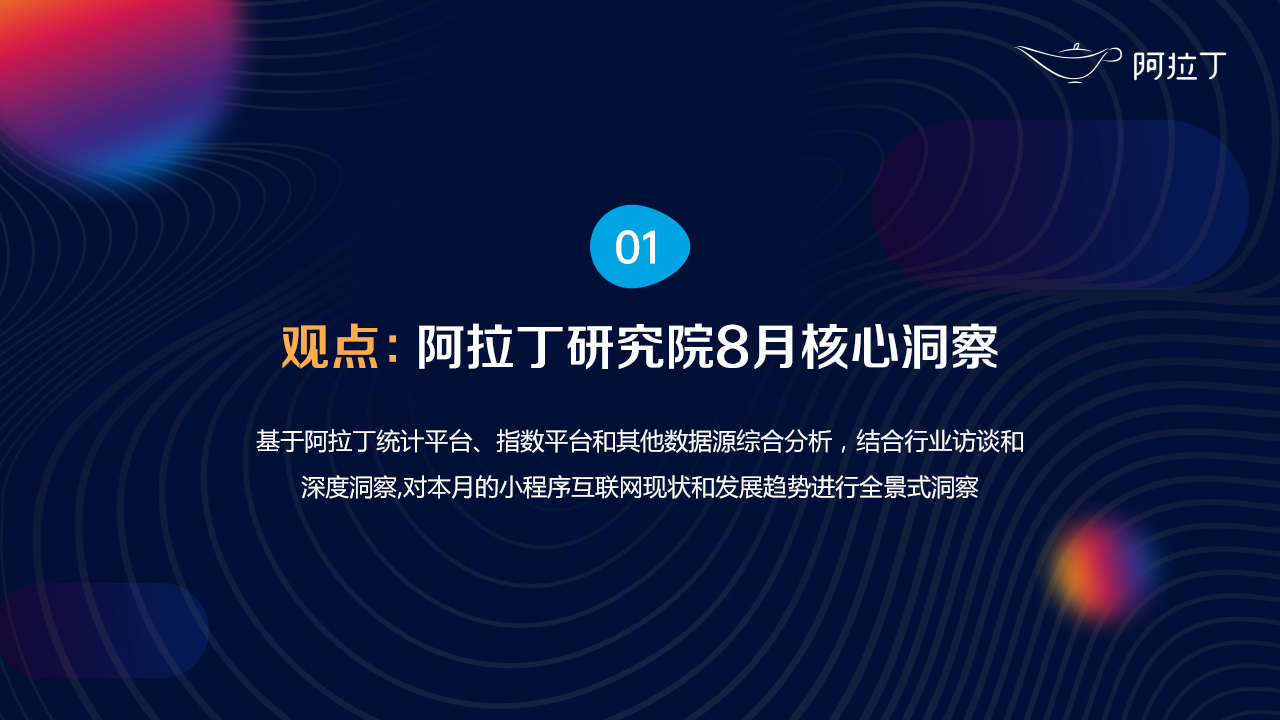 2020年8月小程序互聯網發展研究報告第四張