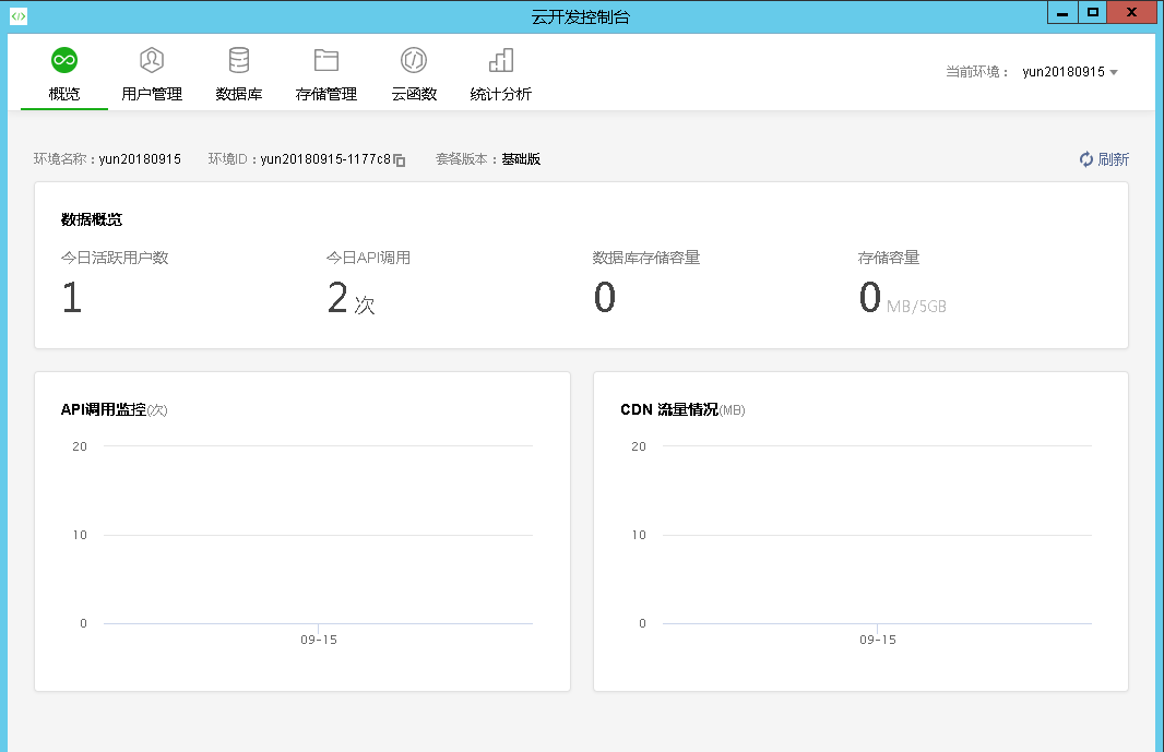 小程序云開(kāi)發(fā)模板和環(huán)境開(kāi)通