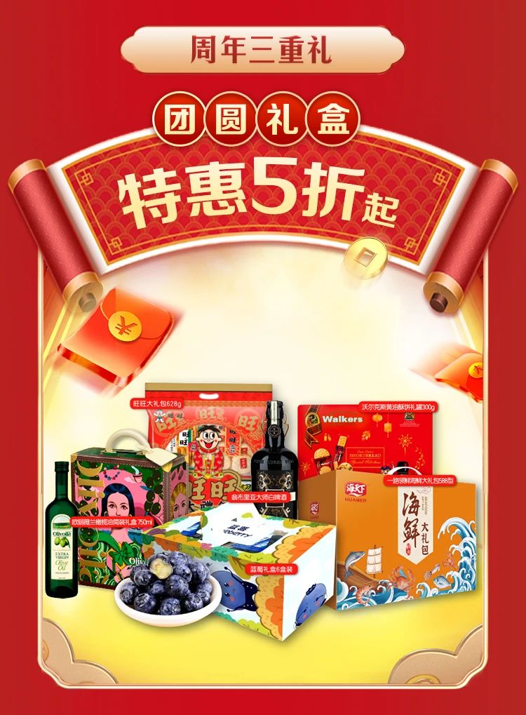 家樂福小程序周年三重禮