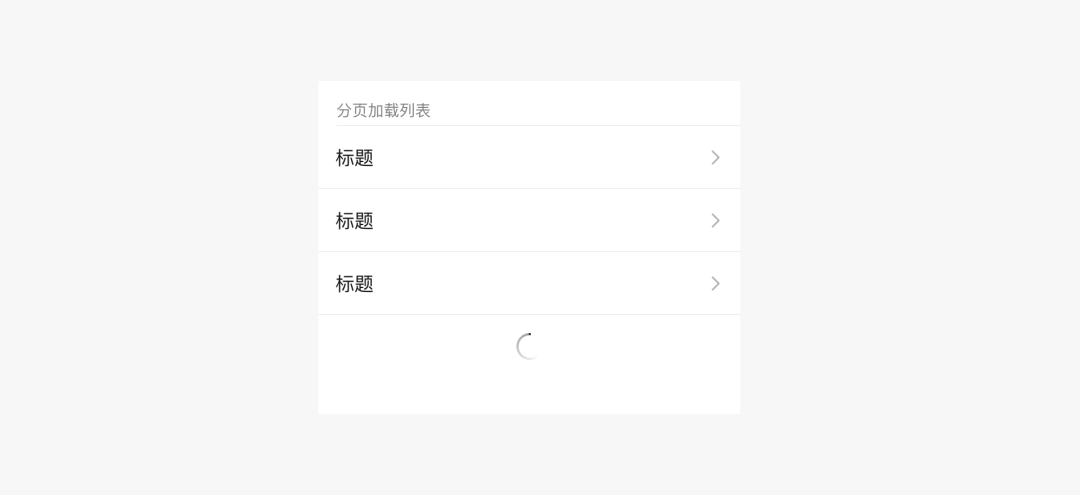 頁面內加載反饋