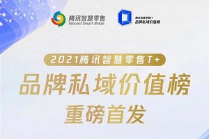 騰訊首次發(fā)布私域榜單，小程序成布局私域必備工具