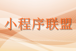小程序聯(lián)盟