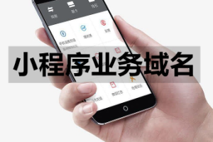 小程序域名